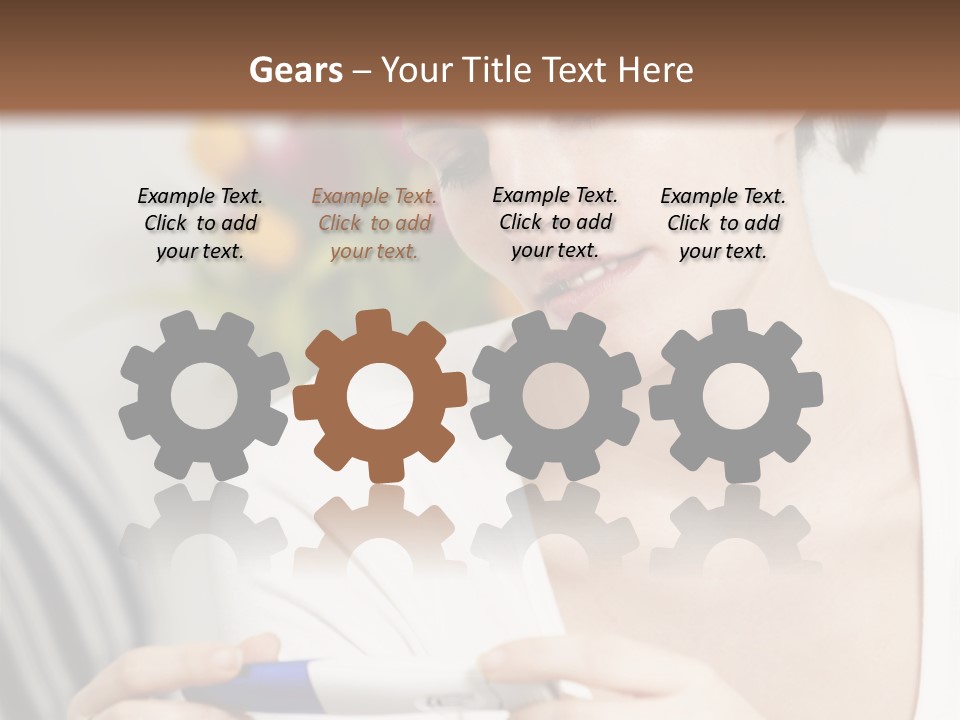 Conditioner Cool Ventilation PowerPoint Template