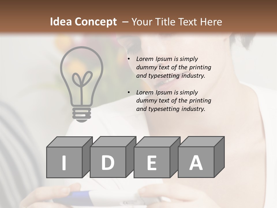 Conditioner Cool Ventilation PowerPoint Template