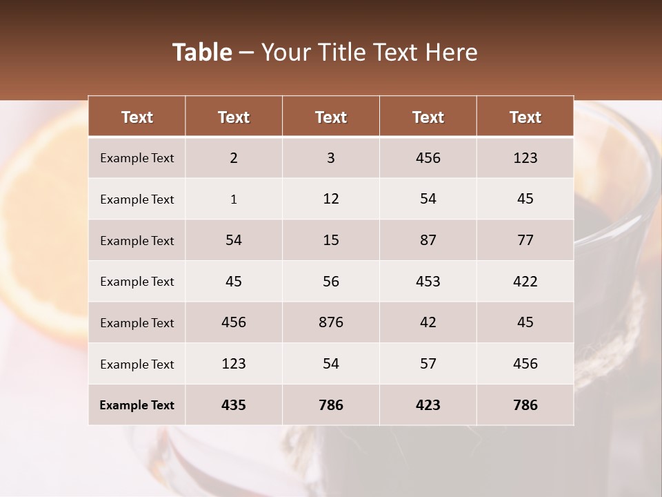 Home Cold Switch PowerPoint Template