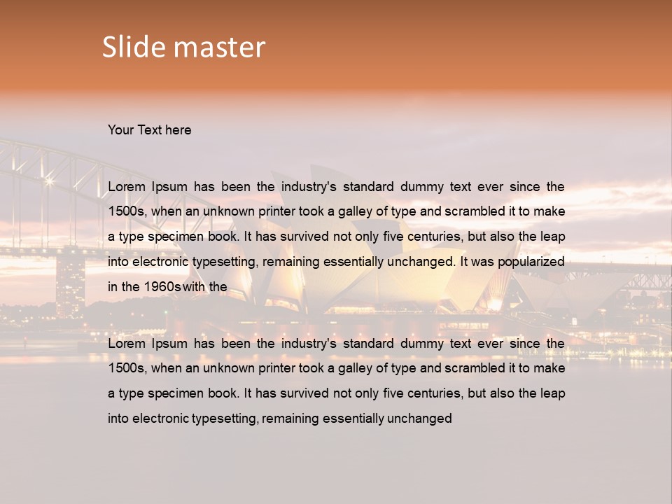 Climate Home White PowerPoint Template