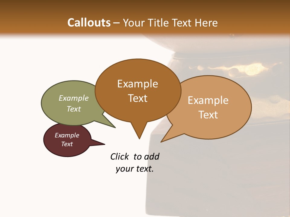 Energy House Equipment PowerPoint Template