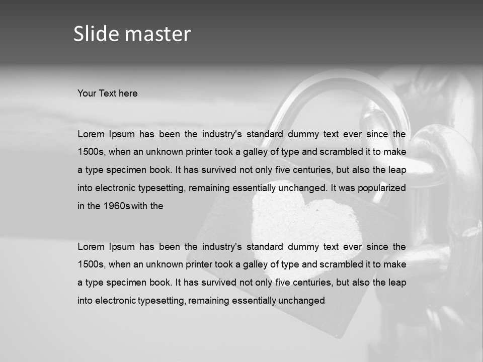 Cold Climate Remote PowerPoint Template