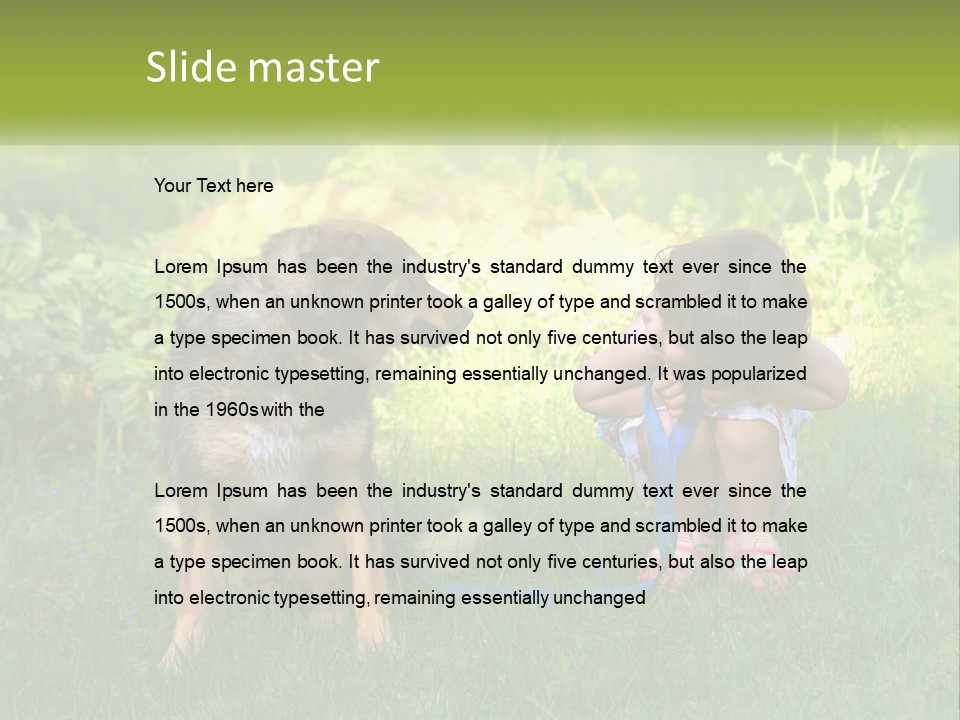 Technology White Switch PowerPoint Template