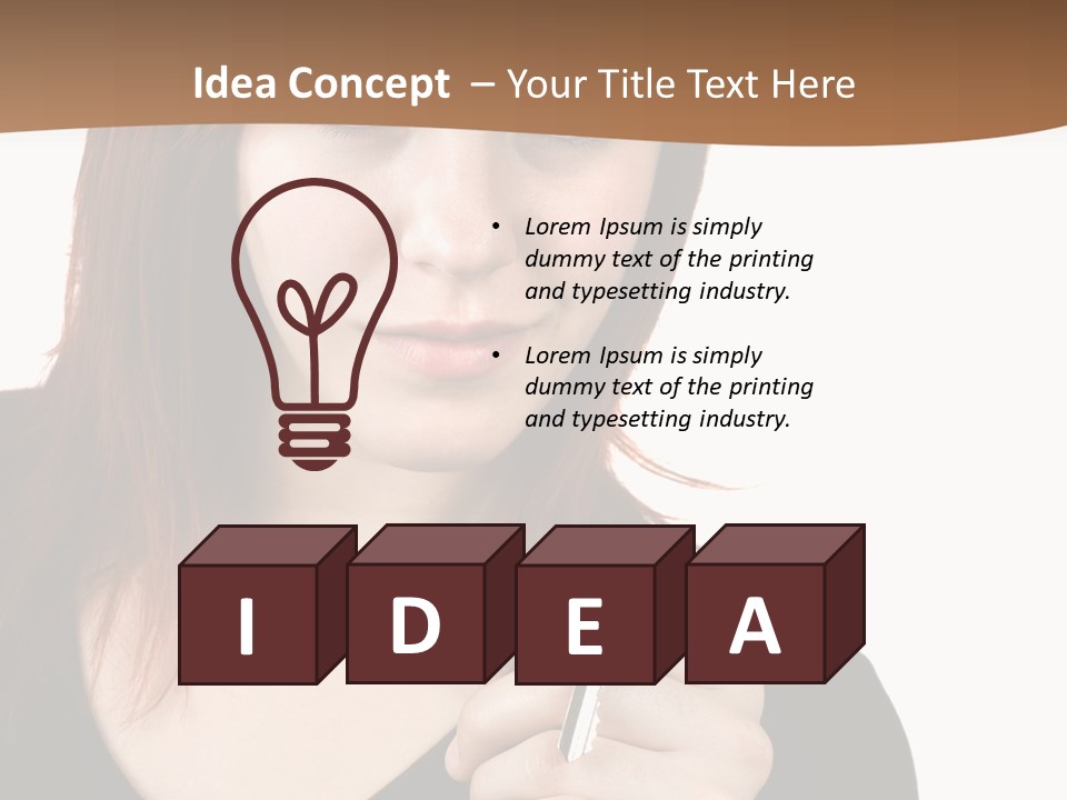 Industry Conditioner Switch PowerPoint Template