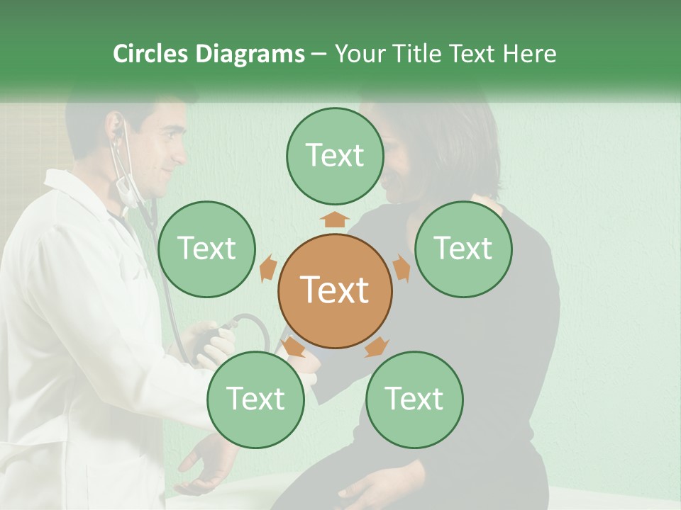 Electric Power House PowerPoint Template