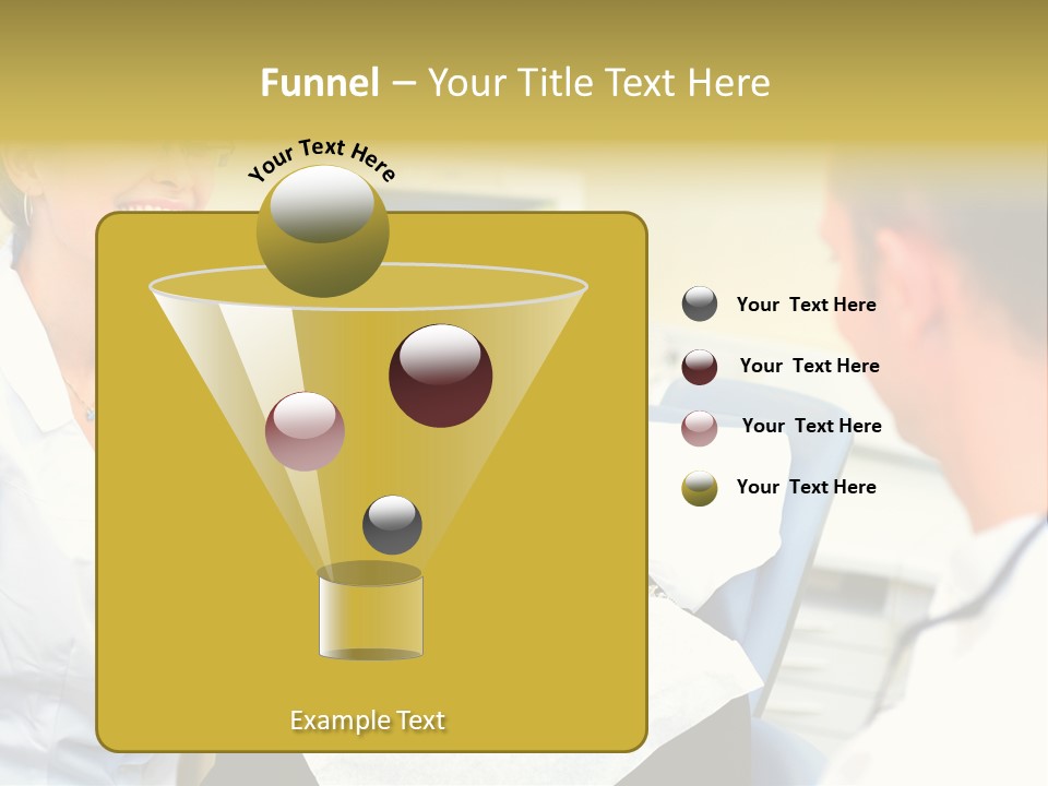 Electricity Temperature Switch PowerPoint Template