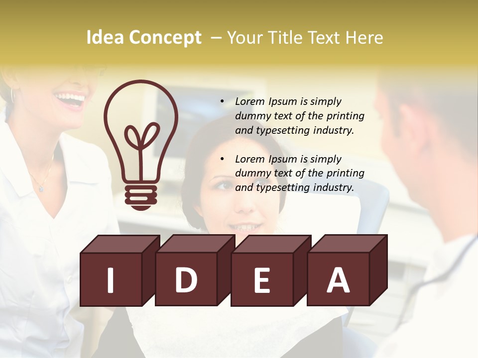 Electricity Temperature Switch PowerPoint Template
