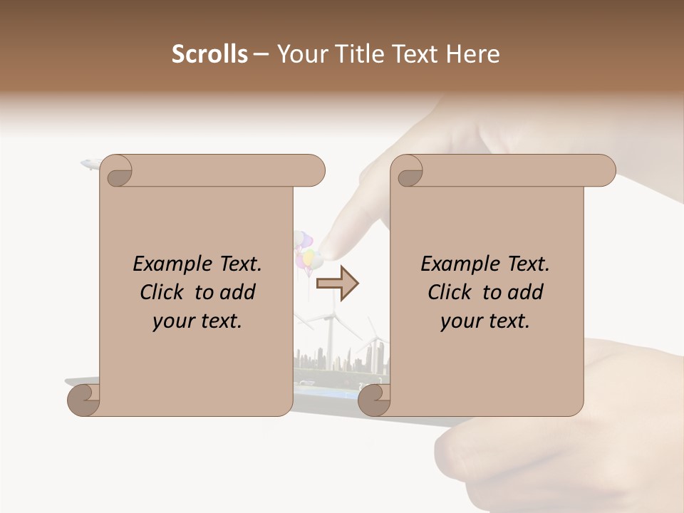 Heat Part Cold PowerPoint Template