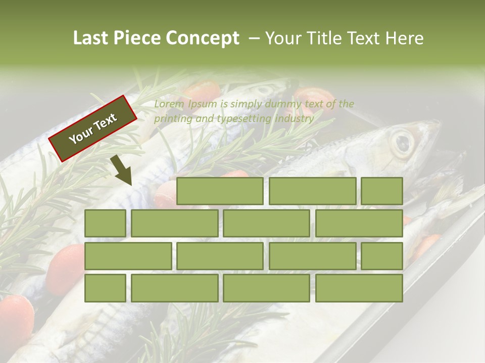 Home White Switch PowerPoint Template