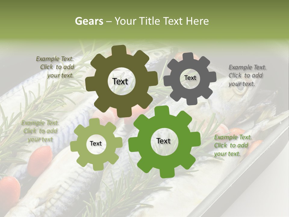 Home White Switch PowerPoint Template