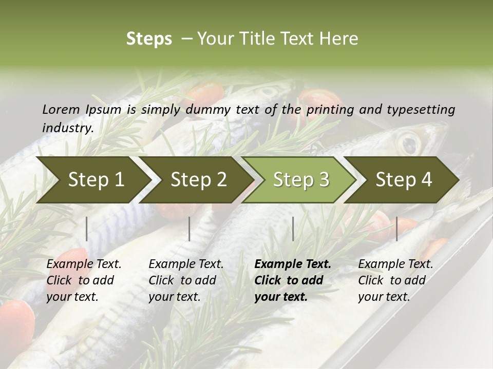 Home White Switch PowerPoint Template