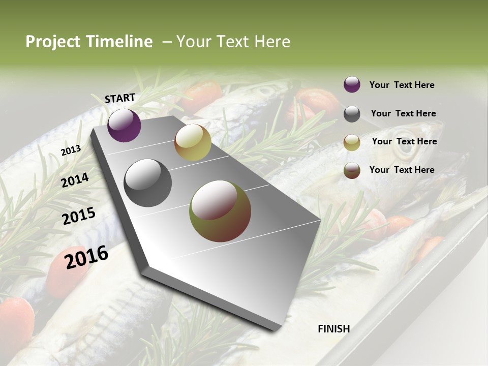 Home White Switch PowerPoint Template