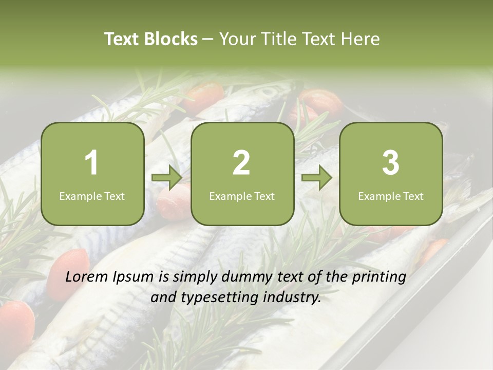 Home White Switch PowerPoint Template