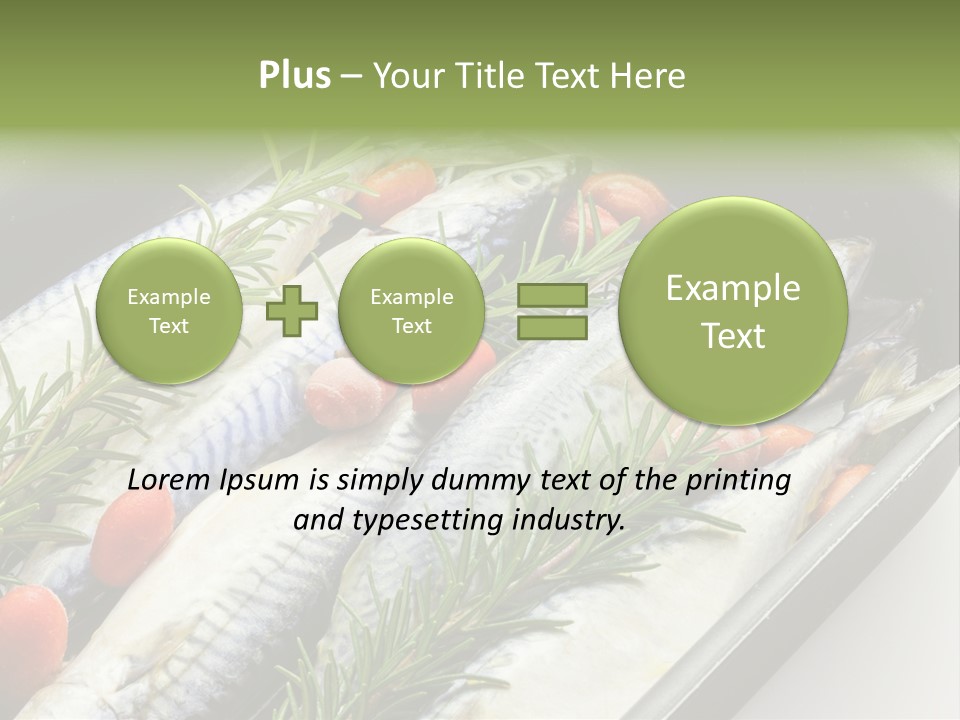 Home White Switch PowerPoint Template