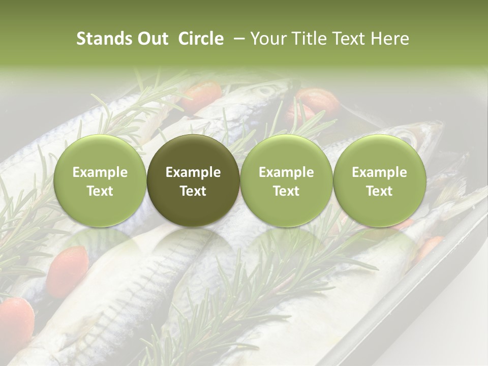 Home White Switch PowerPoint Template