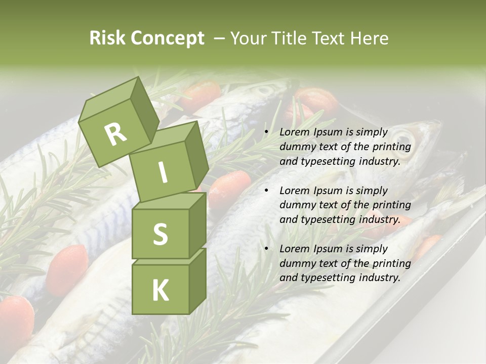 Home White Switch PowerPoint Template