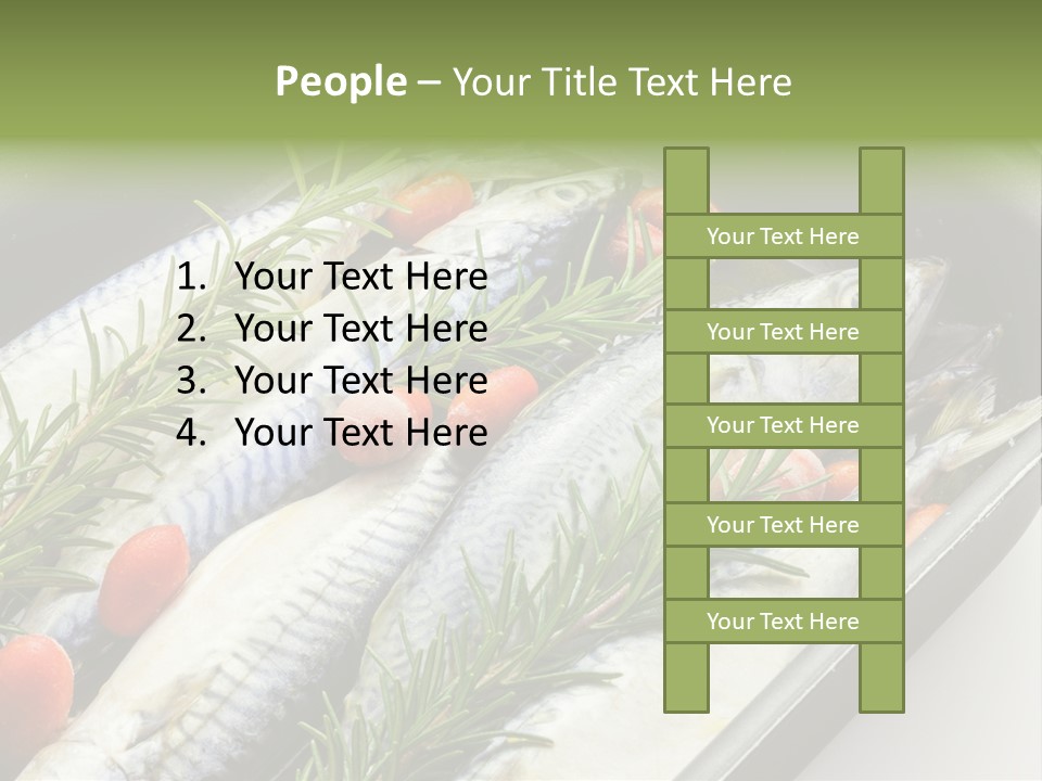Home White Switch PowerPoint Template