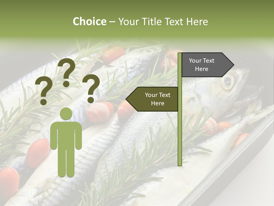 Home White Switch PowerPoint Template
