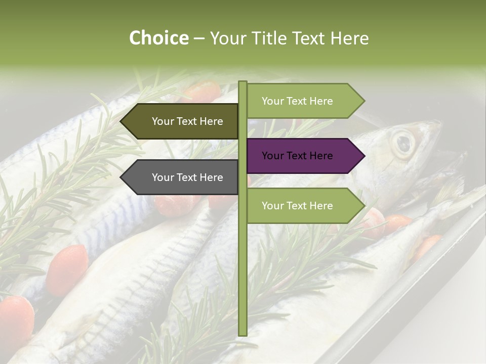 Home White Switch PowerPoint Template
