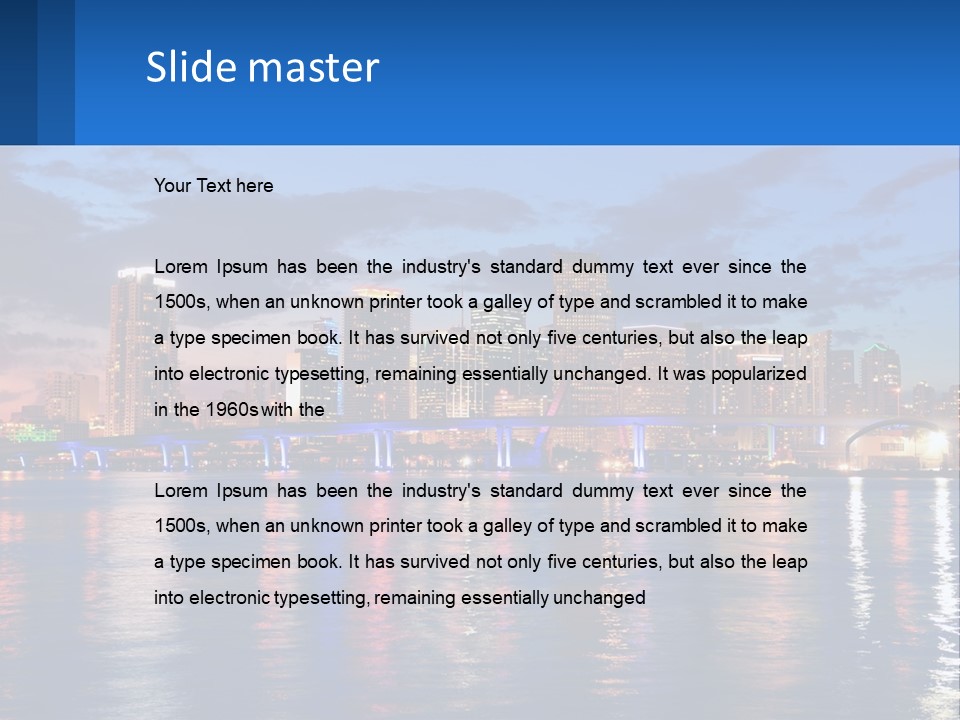 Part Climate Ventilation PowerPoint Template