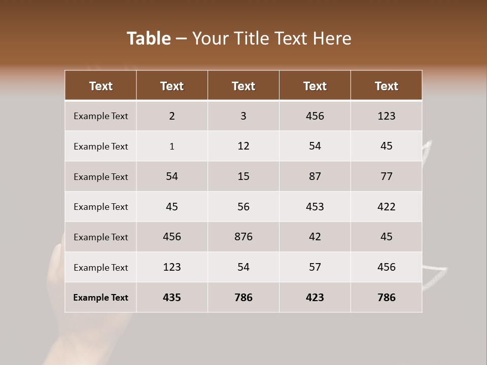Temperature Supply Air PowerPoint Template