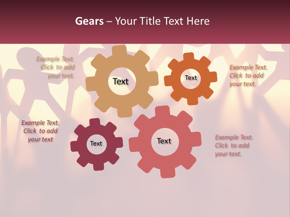 Electric Unit Remote PowerPoint Template