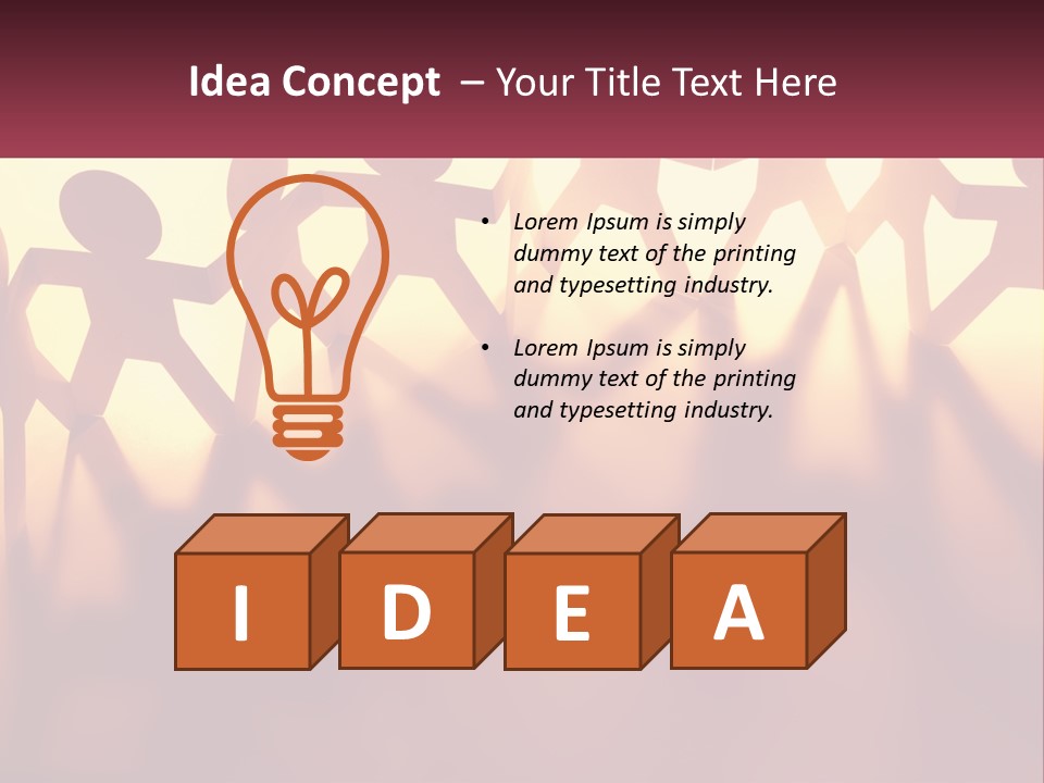 Electric Unit Remote PowerPoint Template