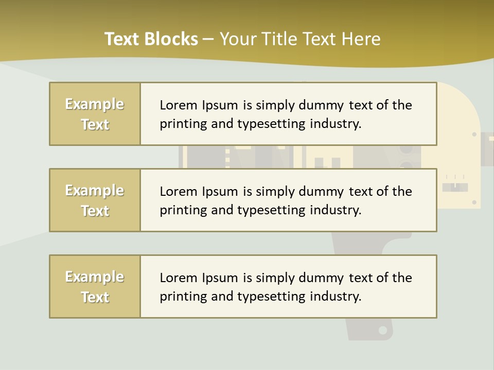 Electricity Air Part PowerPoint Template