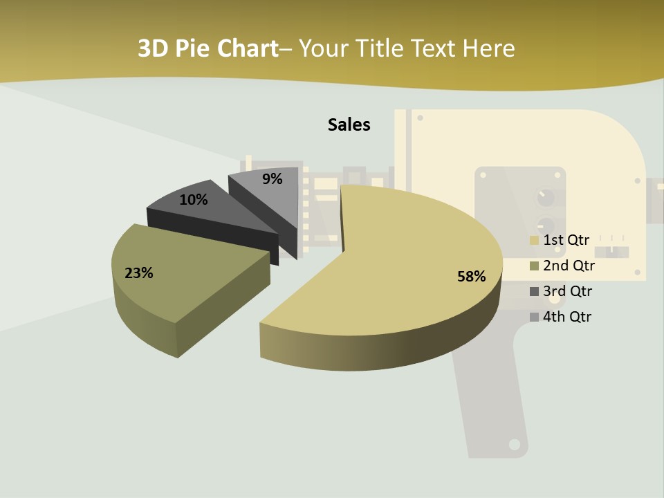 Electricity Air Part PowerPoint Template