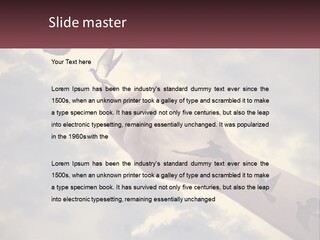 Unit Air Electric PowerPoint Template