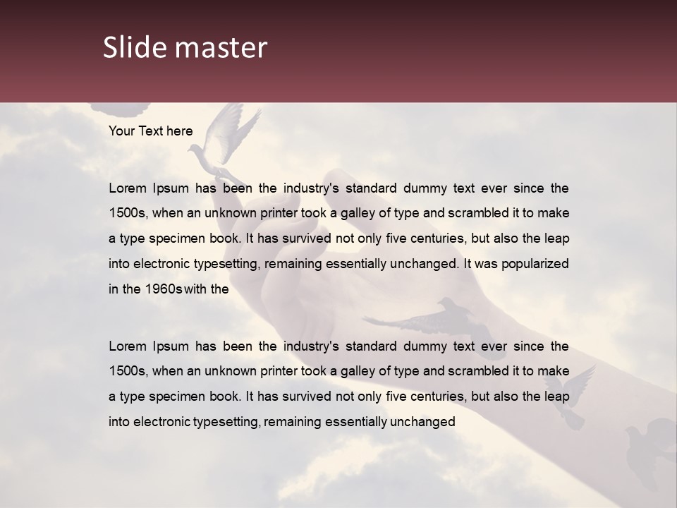 Unit Air Electric PowerPoint Template