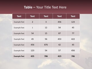 Unit Air Electric PowerPoint Template