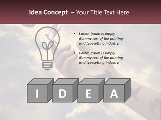 Unit Air Electric PowerPoint Template