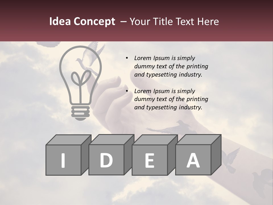 Unit Air Electric PowerPoint Template