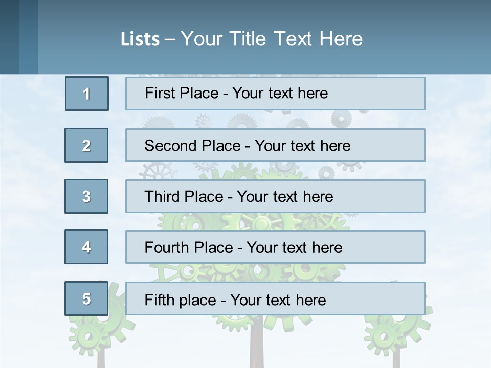 Temperature Electricity Air PowerPoint Template