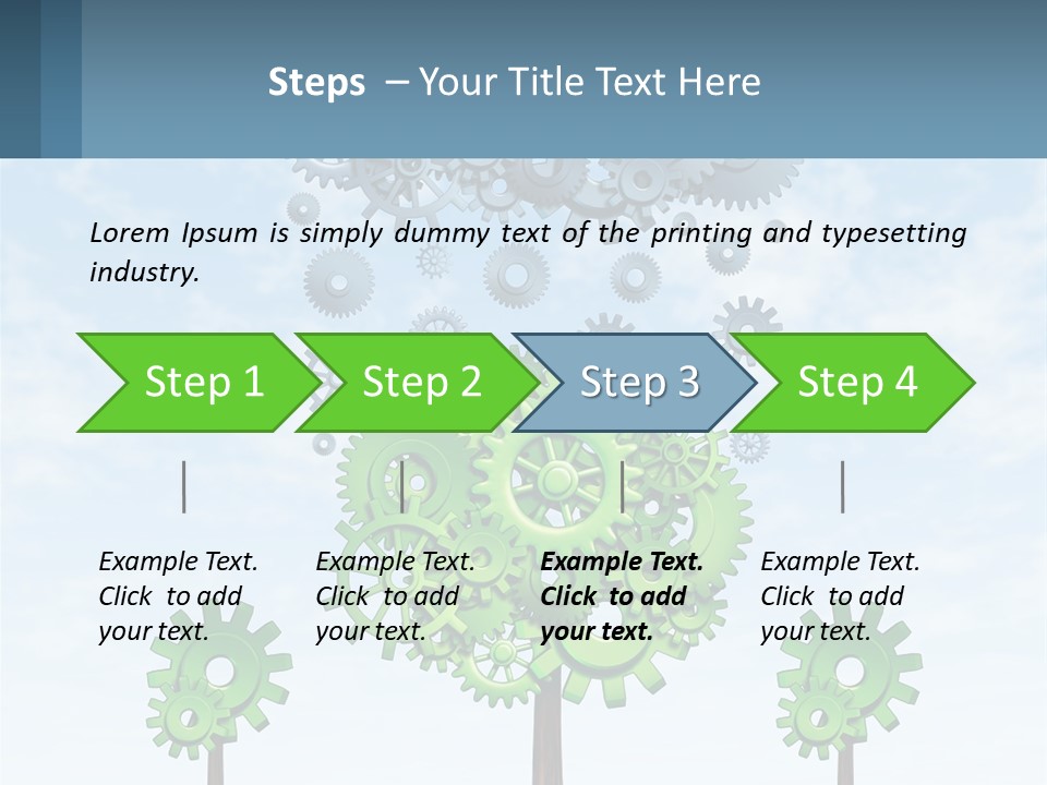 Temperature Electricity Air PowerPoint Template