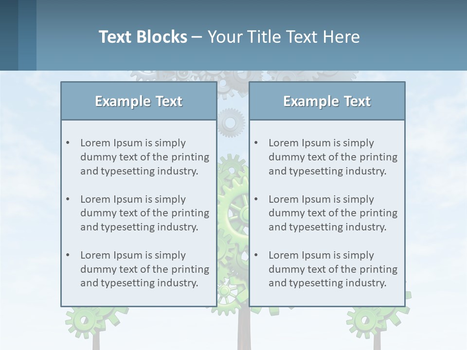 Temperature Electricity Air PowerPoint Template