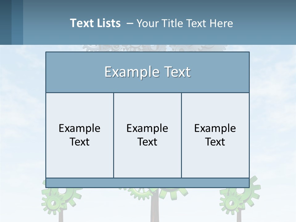 Temperature Electricity Air PowerPoint Template