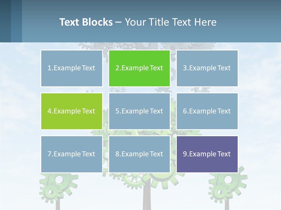 Temperature Electricity Air PowerPoint Template