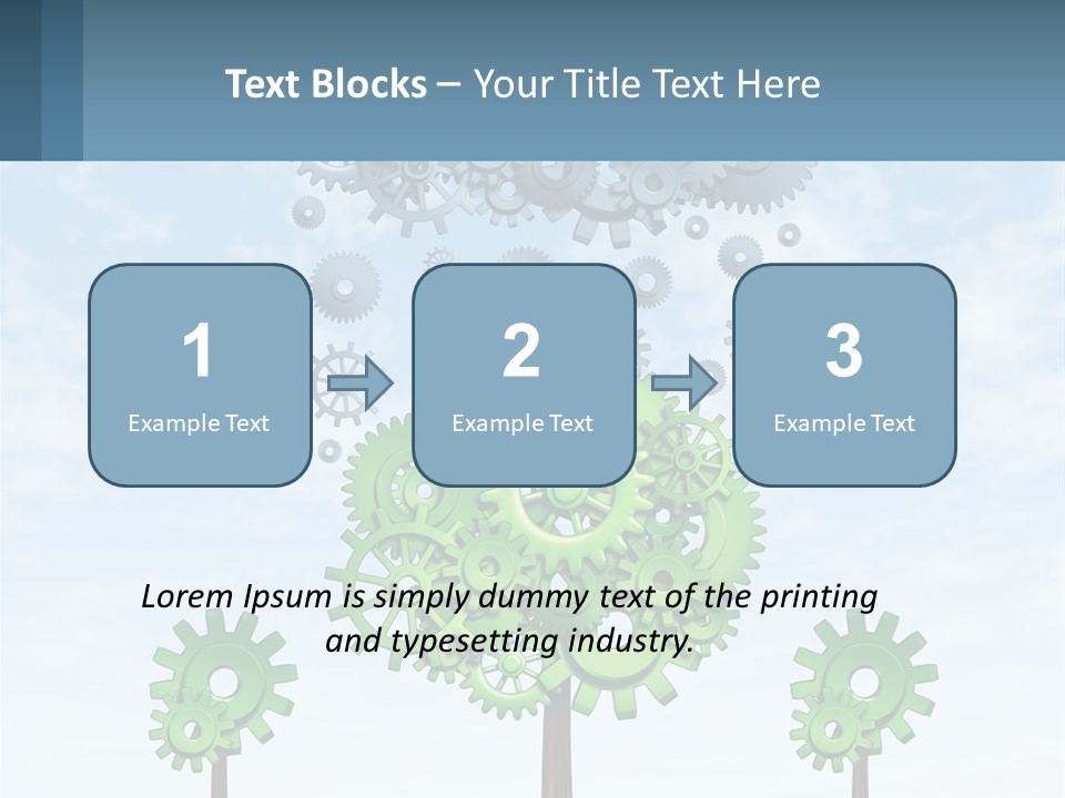 Temperature Electricity Air PowerPoint Template