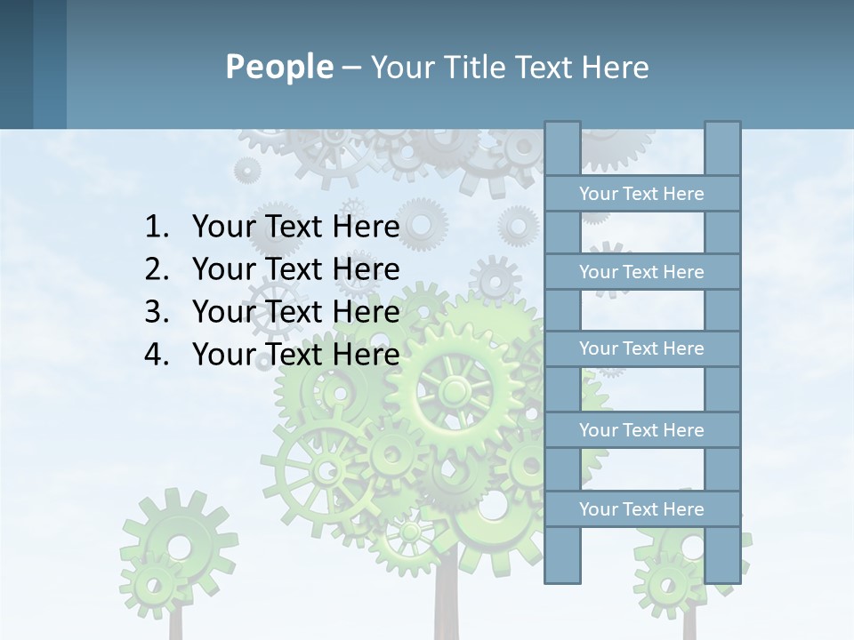 Temperature Electricity Air PowerPoint Template