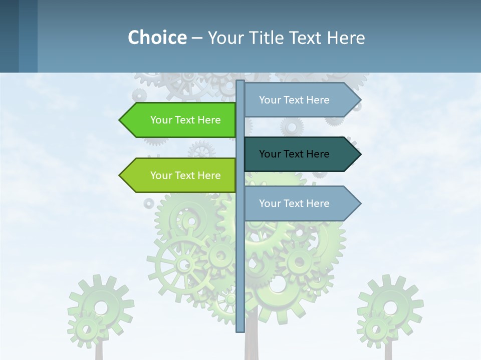 Temperature Electricity Air PowerPoint Template