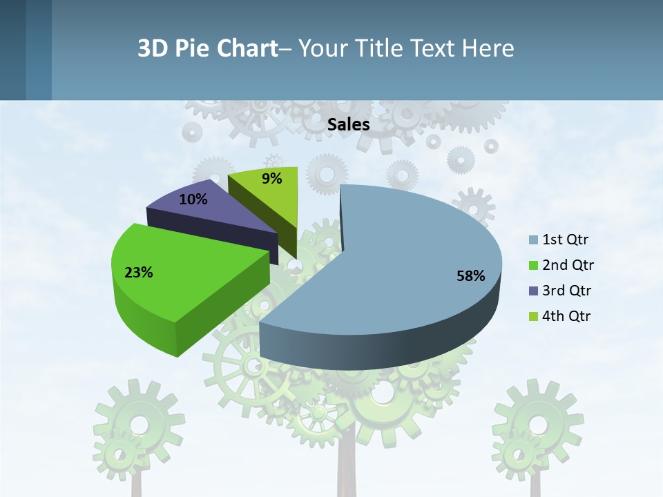Temperature Electricity Air PowerPoint Template