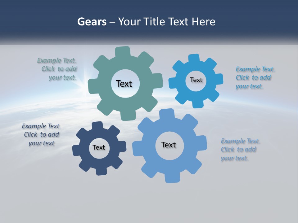 Climate Power Technology PowerPoint Template