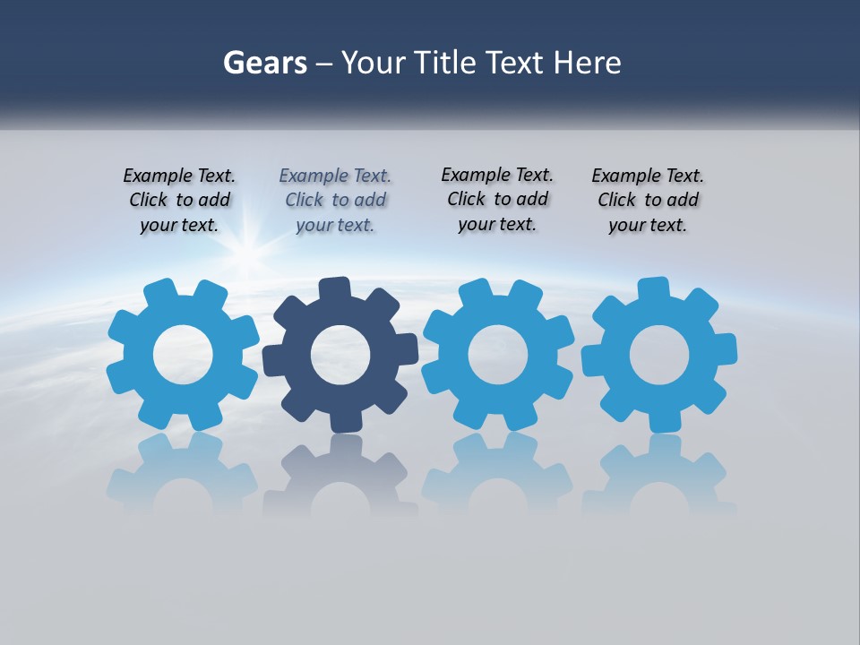 Climate Power Technology PowerPoint Template