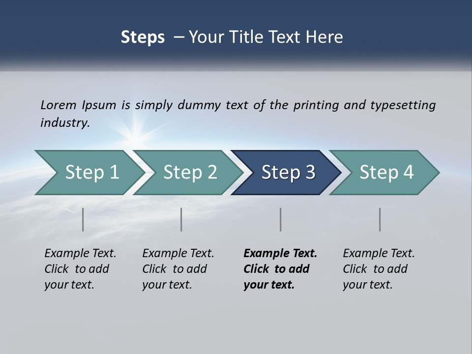 Climate Power Technology PowerPoint Template