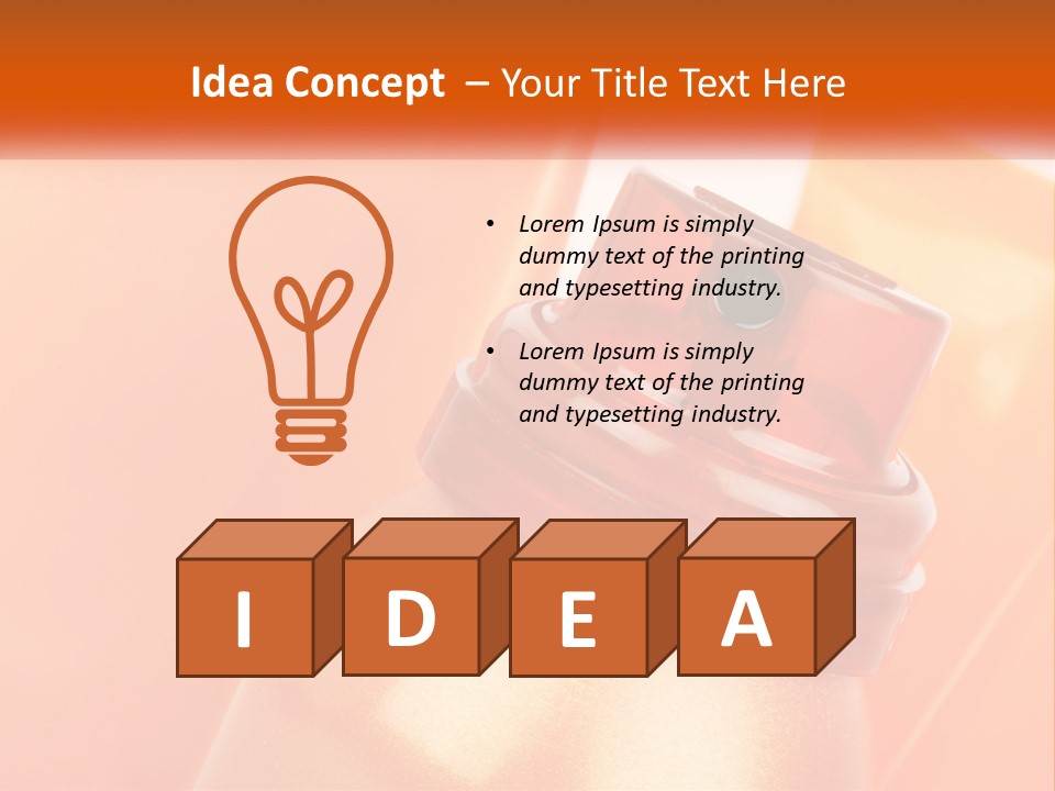 Supply Industry Cooling PowerPoint Template