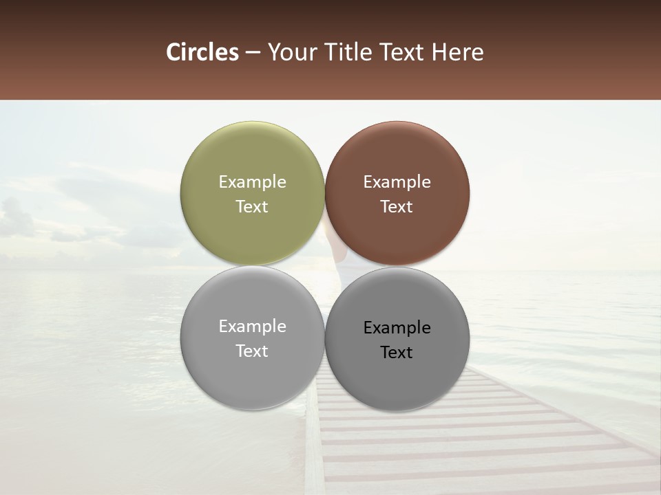 Home White Switch PowerPoint Template