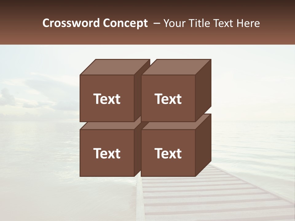 Home White Switch PowerPoint Template