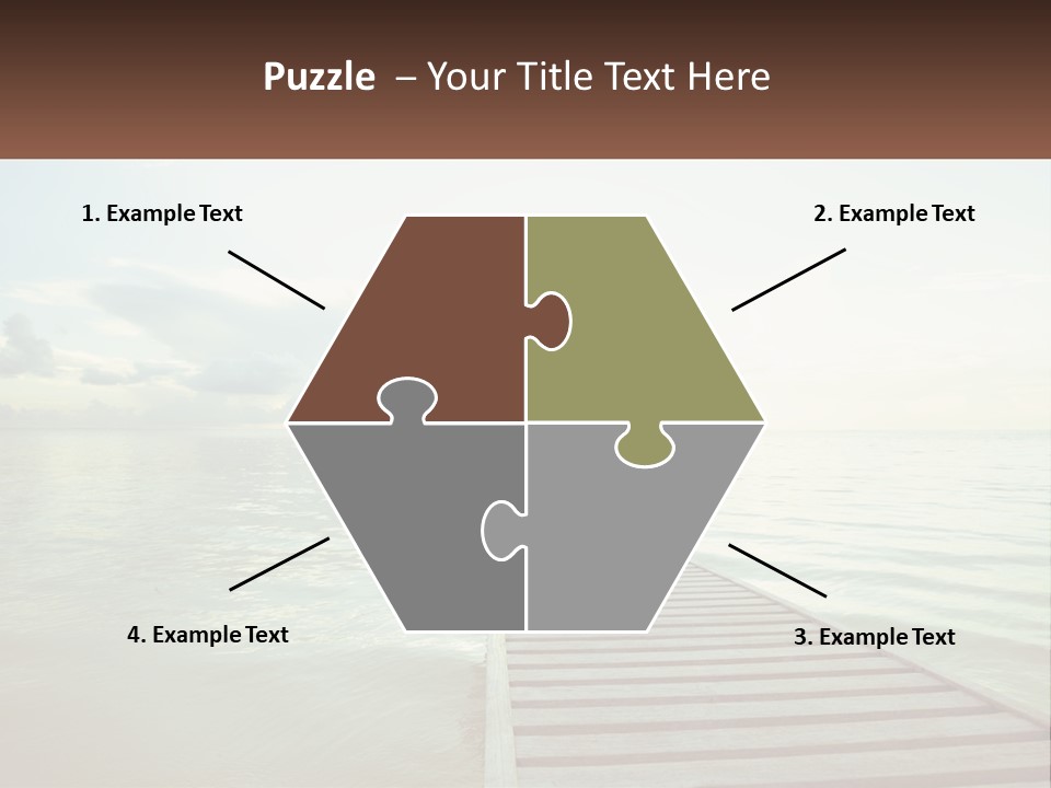 Home White Switch PowerPoint Template